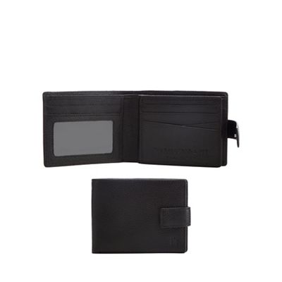 Hammond & Co. by Patrick Grant Black leather wallet in a cufflink box